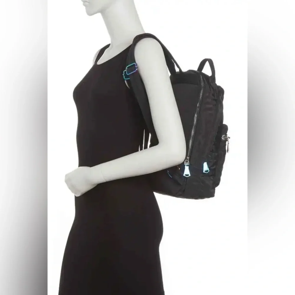 Nylon Quilted Iridescent Hardware Got Your Back Backpack